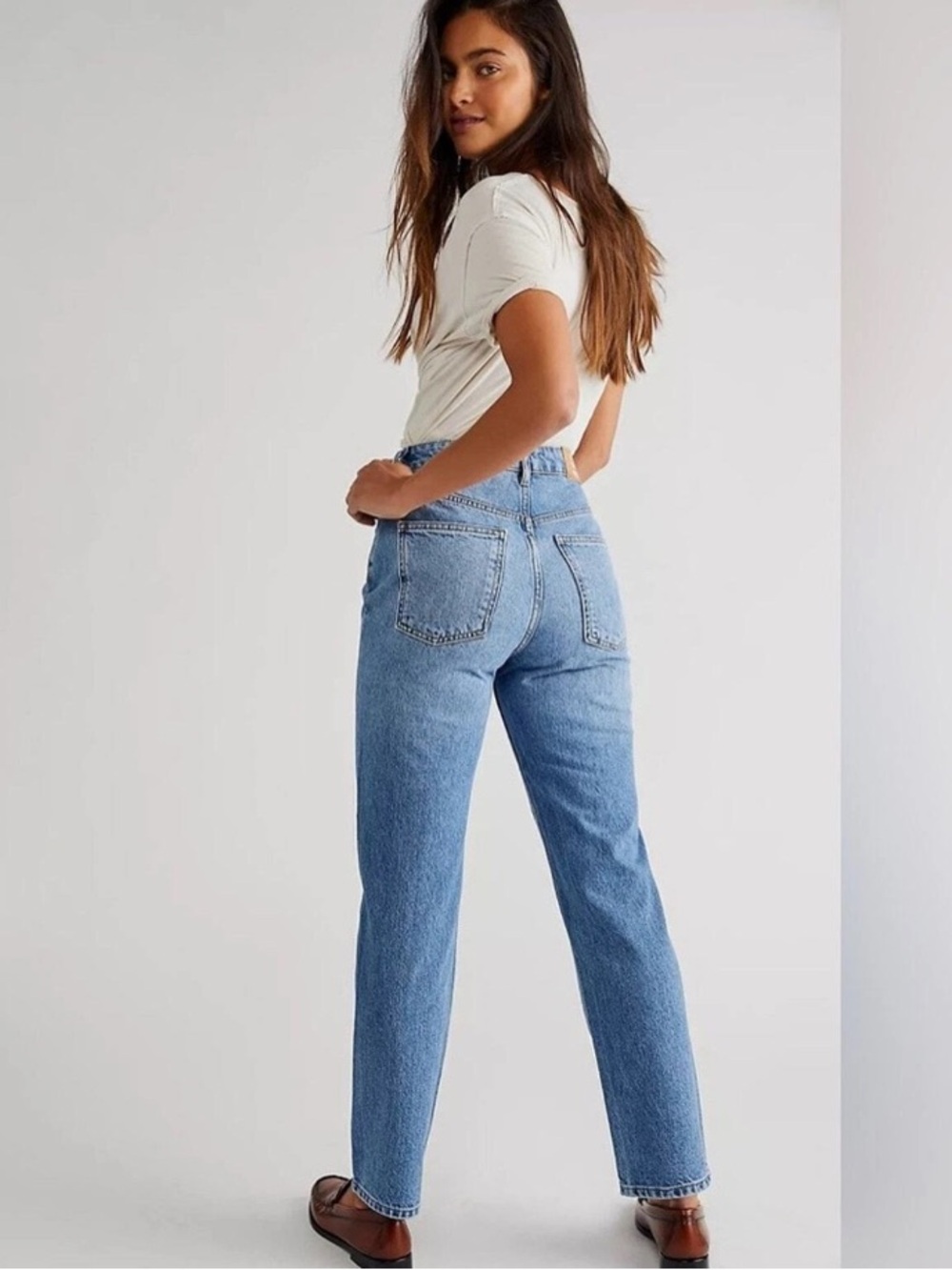 We The Free The Pacifica High Rise Slim Straight Leg Jeans Size 29